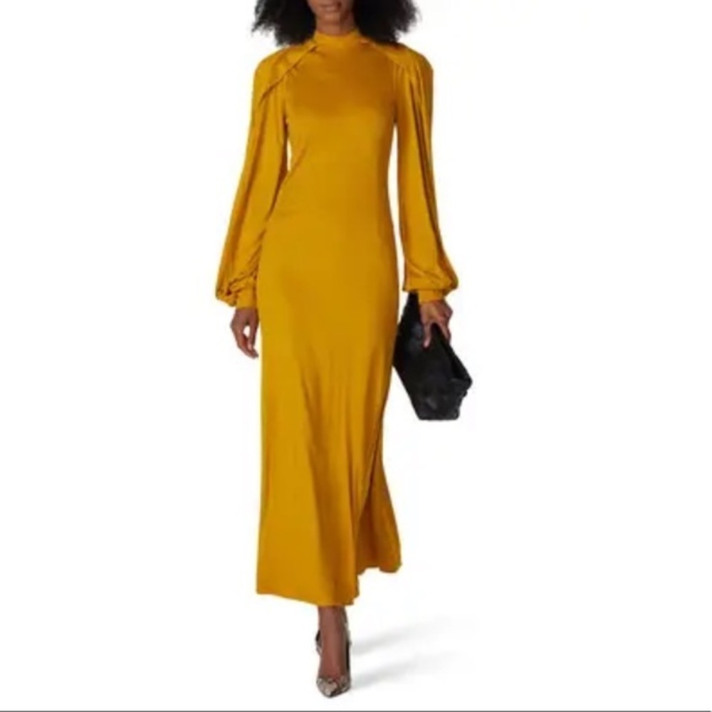 Pyer Moss Wrap Sleeve Maxi